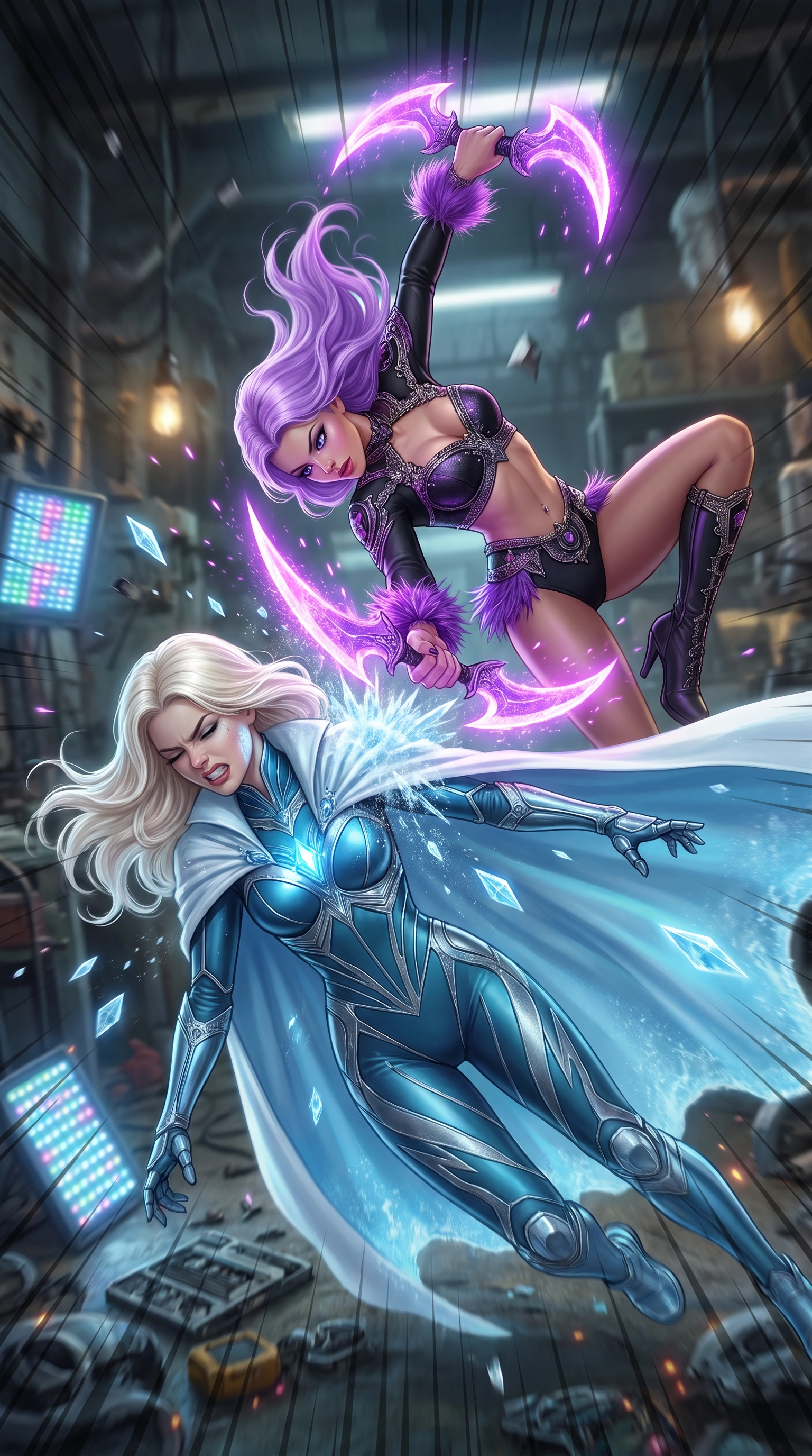 Sparkles defeats Frozen Phoenix